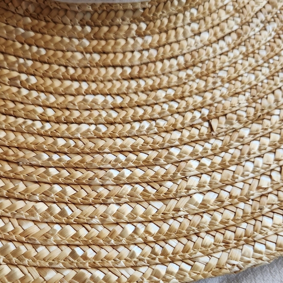 100% Natural Straw Sun Hat By Janie and Jack One Size - Picture 3 of 7